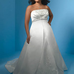 beautiful plus size wedding dress