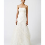 strapless wedding dress Spring 2011 collection by Vera Wang
