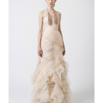 wedding dress Spring 2011 collection sheath style by Vera Wang