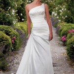 One Shoulder Wedding Dresses Trends 2012