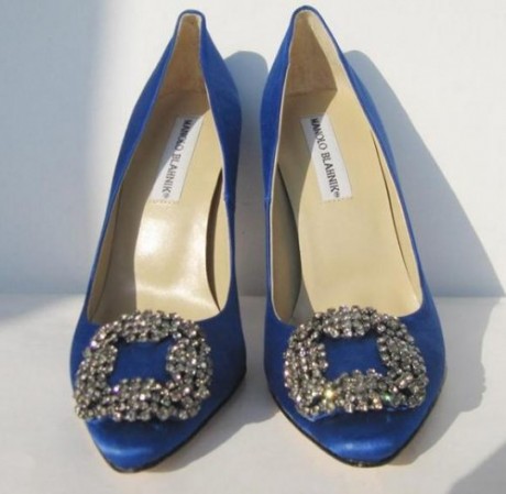 wedding dresses with color shoes. Blue wedding shoes
