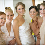 Wedding up dos for bridesmaids