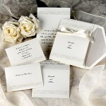 classic wedding invitations cards