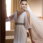 Inspiring Grecian Goddes Wedding Dress