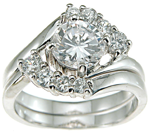 Beautiful diamond wedding rings