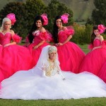 Gypsy wedding dress and gypsy bridesmaid dresses