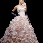 Pink Gypsy Wedding Dress