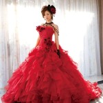Red Gypsy Wedding Dress