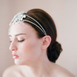 Bridal Headpieces for Wedding by Twigs and Honey left view