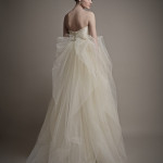 Heleni Sweetheart Wedding Dress by Ersa Atelier Back View