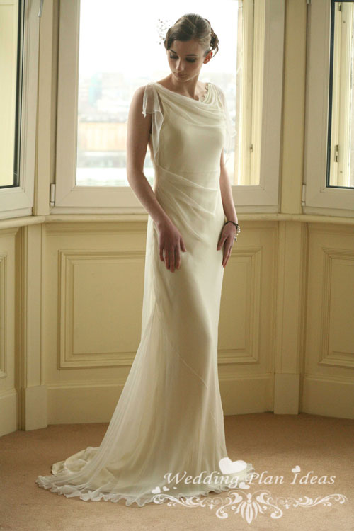 Grecian bridal dresses